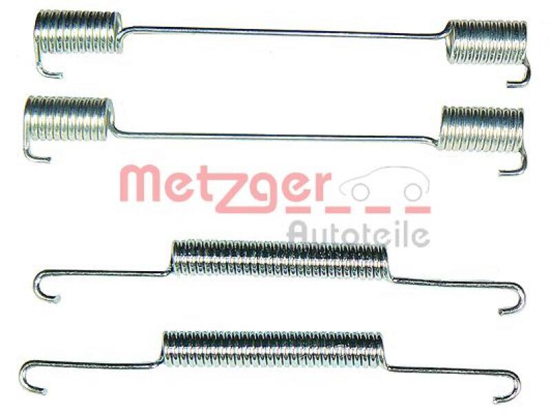 METZGER Zubehörsatz Bremsbacken Trommelbremse Montagesatz