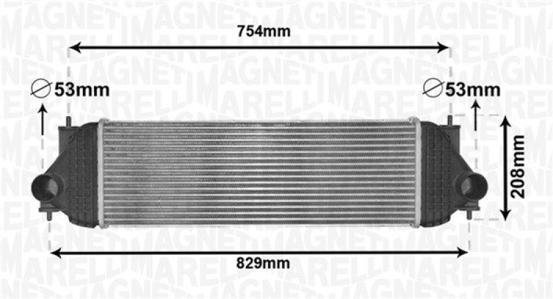 MAGNETI MARELLI Charge Air Cooler