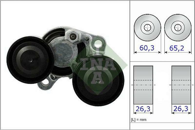 INA Tensioner Lever, v-ribbed belt