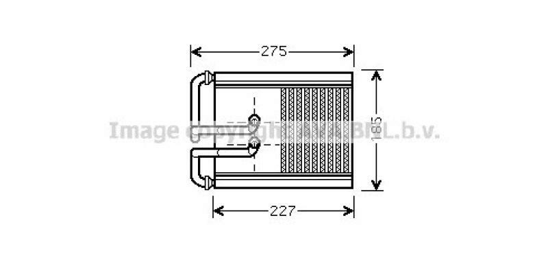 AVA QUALITY COOLING Wärmetauscher, Innenraumheizung