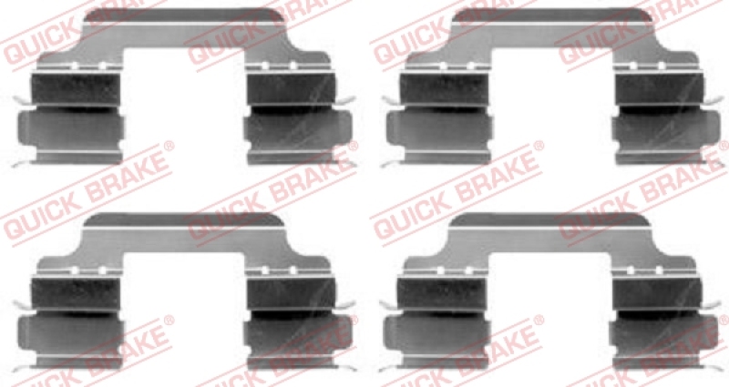 QUICK BRAKE Zubehörsatz, Scheibenbremsbelag