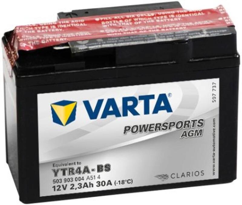 VARTA Starterbatterie FUNSTART 2,3Ah 30A