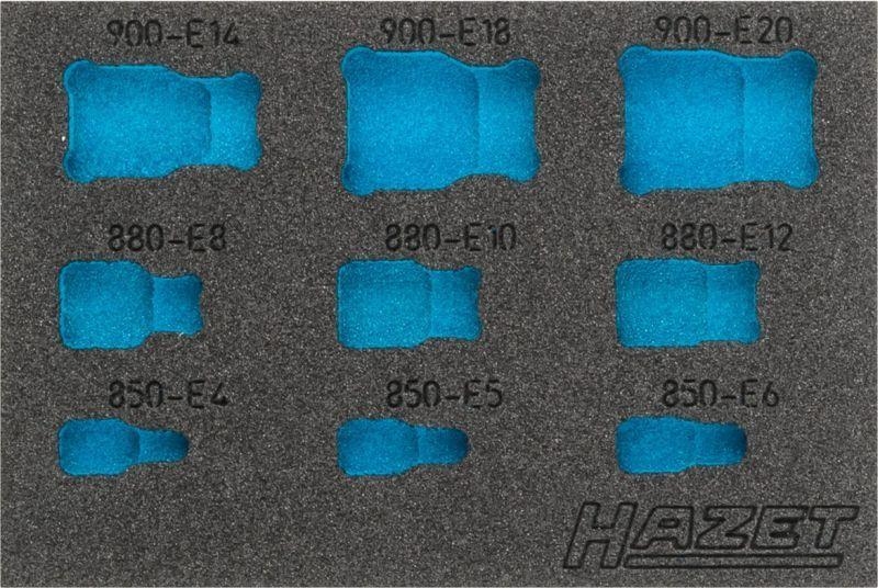 HAZET Foam Insert, assortment box