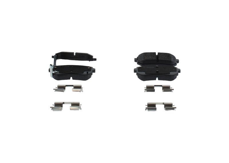 BOSCH Bremsbelagsatz, Scheibenbremse 0 986 494 627
