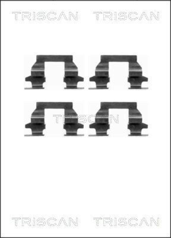 TRISCAN Accessory Kit, disc brake pad