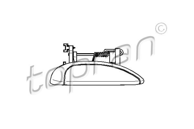 TOPRAN Door Handle