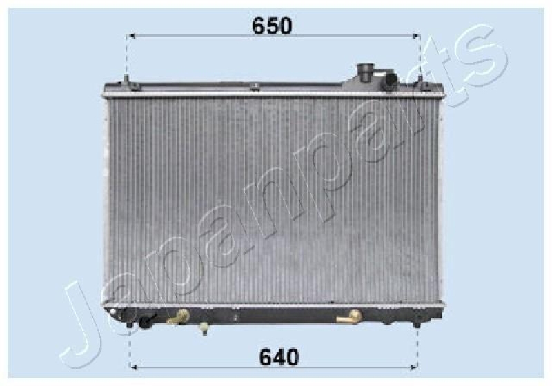 JAPANPARTS K&uuml;hler, Motork&uuml;hlung RDA153084