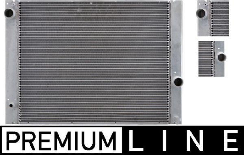 MAHLE Radiator, engine cooling BEHR *** PREMIUM LINE ***