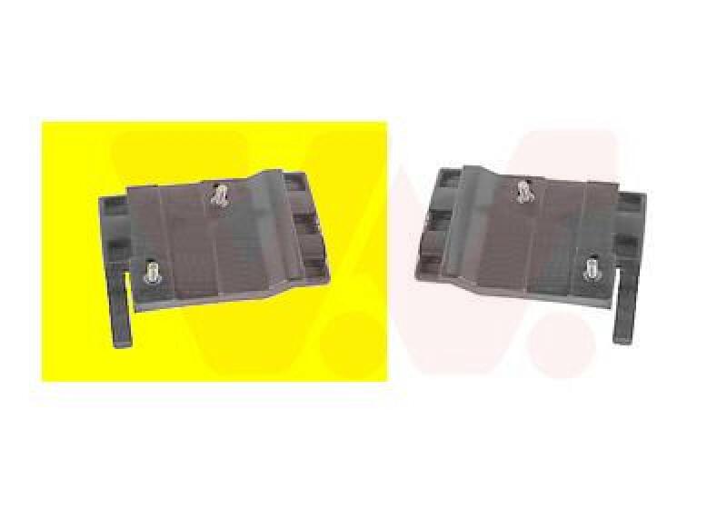 VAN WEZEL Mounting Bracket, bumper ** Equipart **