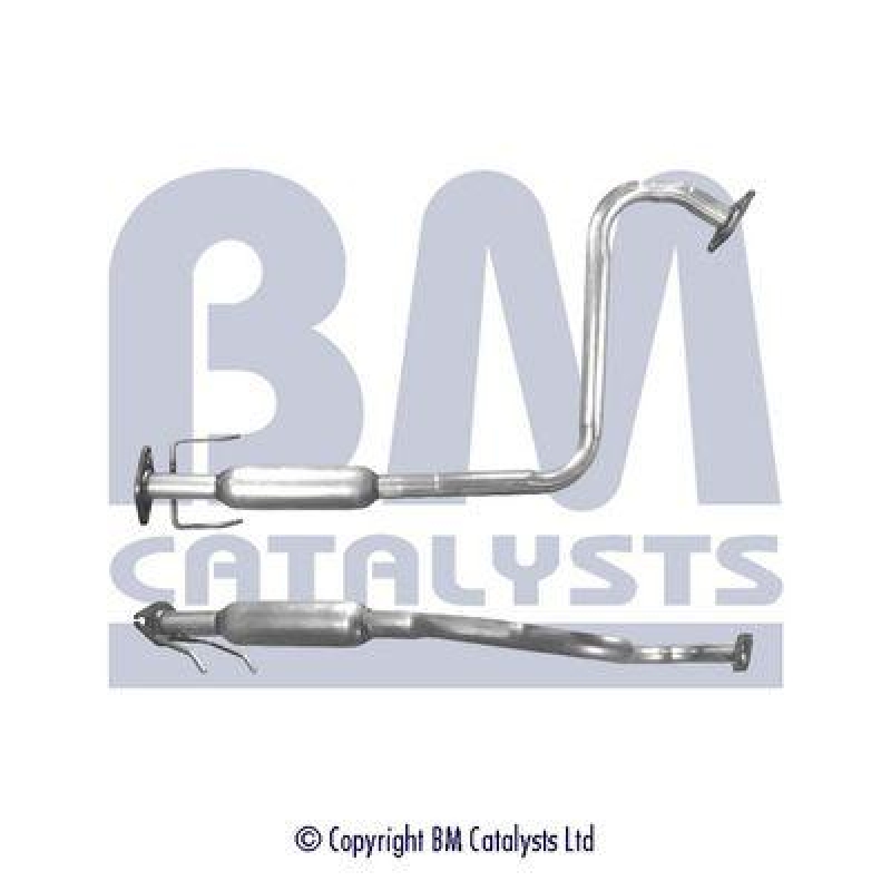 BM Catalysts Abgasrohr mitte passend für MG ZR 105 Rover 25 1 1.4 Street...