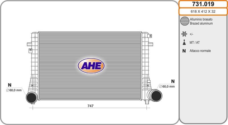 AHE Charge Air Cooler