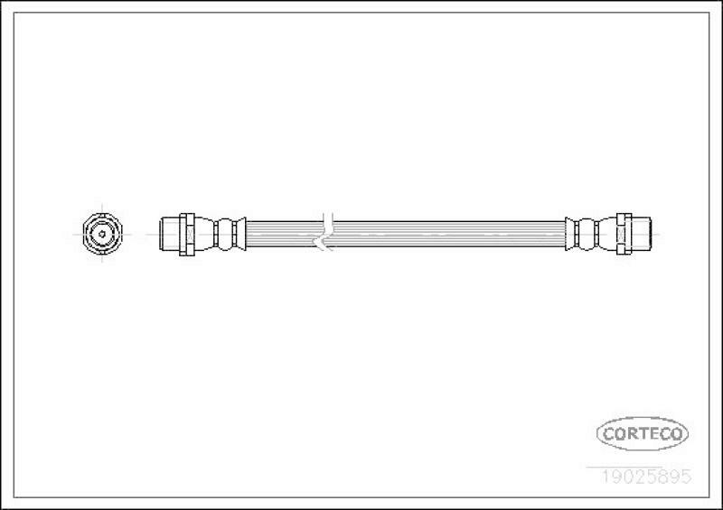 CORTECO Brake Hose