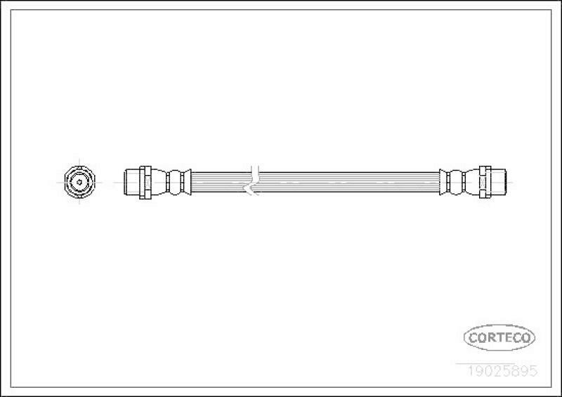 CORTECO Bremsschlauch