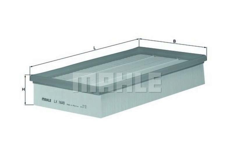 MAHLE ORIGINAL Luftfilter LX 1649