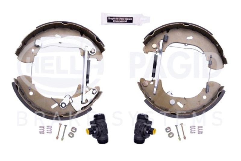 HELLA Brake Shoe Set Shoe Kit Pro