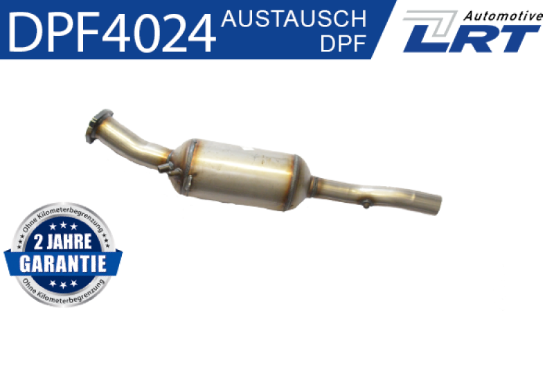 LRT Ruß-/Partikelfilter, Abgasanlage