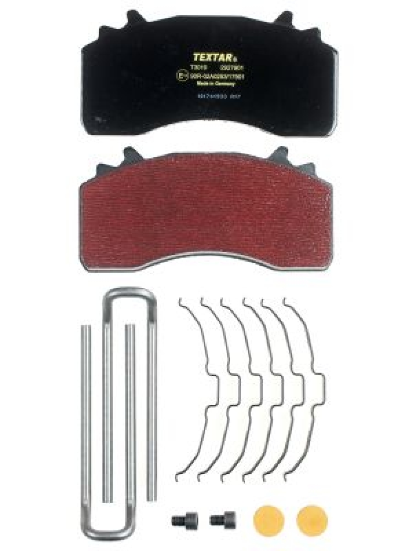 TEXTAR Brake Pad Set, disc brake