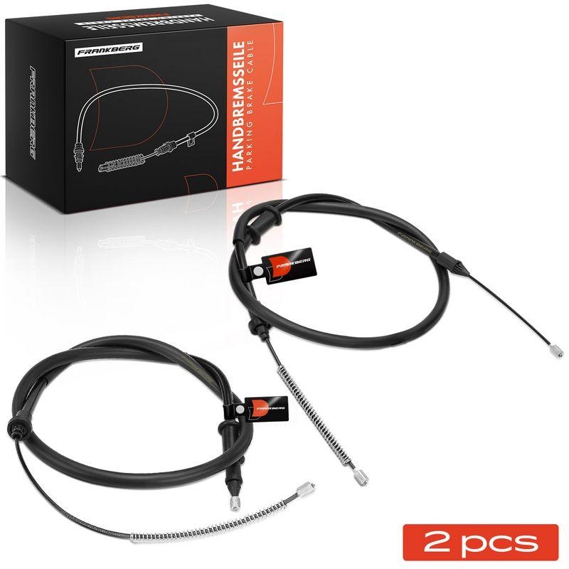 2x Frankberg Seilzug Feststellbremse Hinterachse beidseitig 5481FB0041424