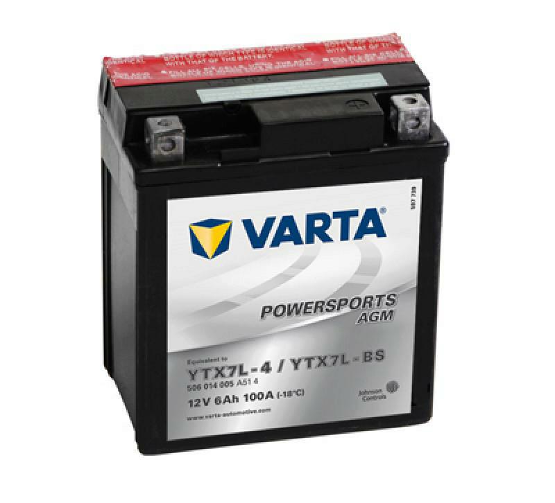 VARTA Starterbatterie FUNSTART 6Ah 100A
