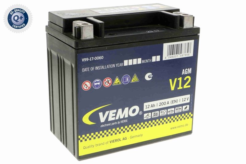 VEMO Starterbatterie Green Mobility Parts