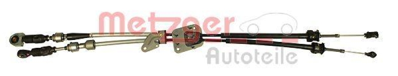 METZGER Cable, manual transmission OE-part