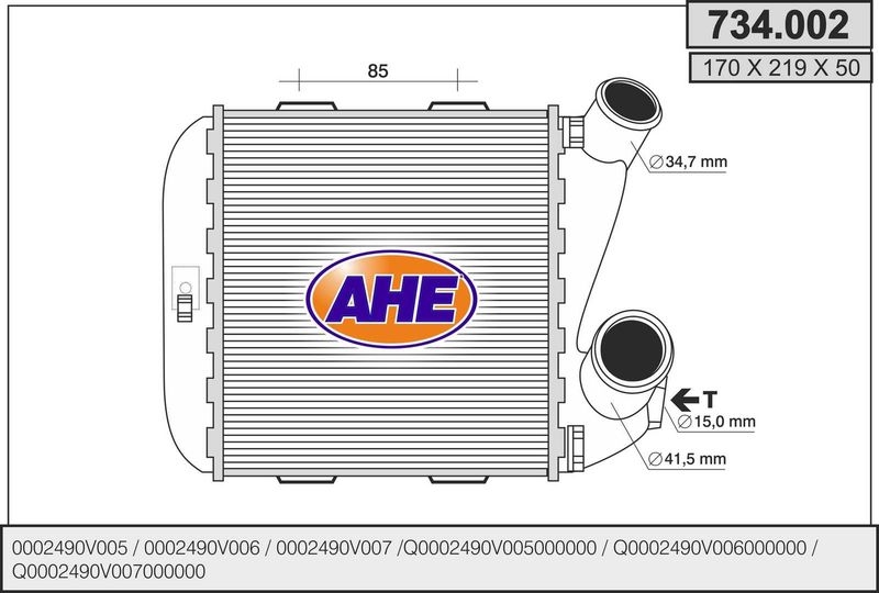 AHE Ladeluftkühler