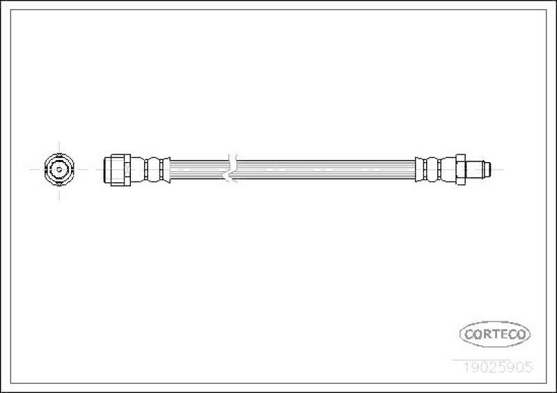 CORTECO Brake Hose