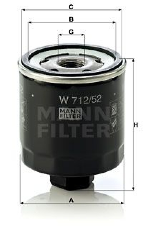 MANN-FILTER Oil Filter