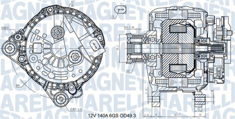 MAGNETI MARELLI Generator