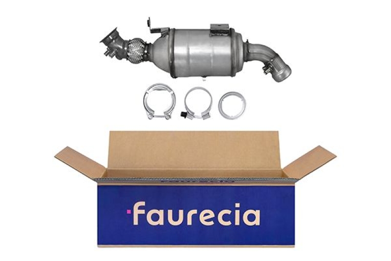HELLA Soot/Particulate Filter, exhaust system Easy2Fit – PARTNERED with Faurecia