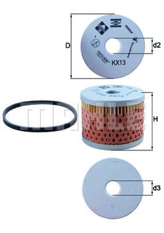 KNECHT Fuel Filter