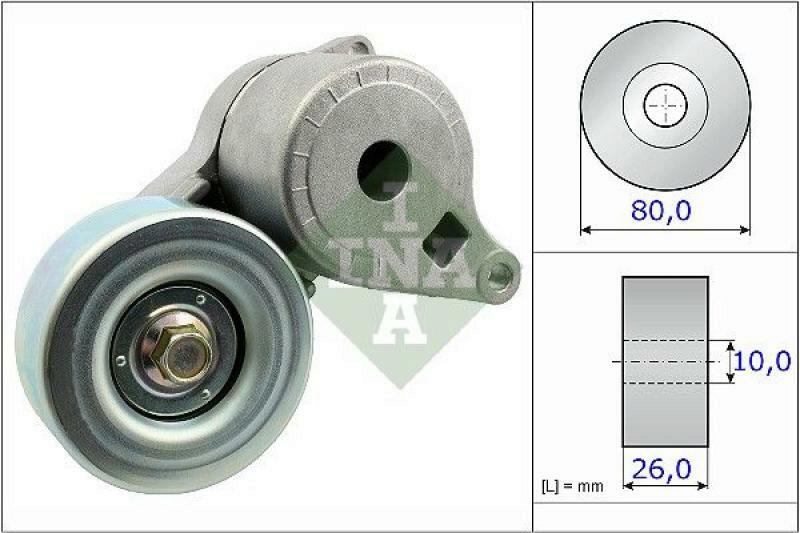INA Tensioner Lever, v-ribbed belt