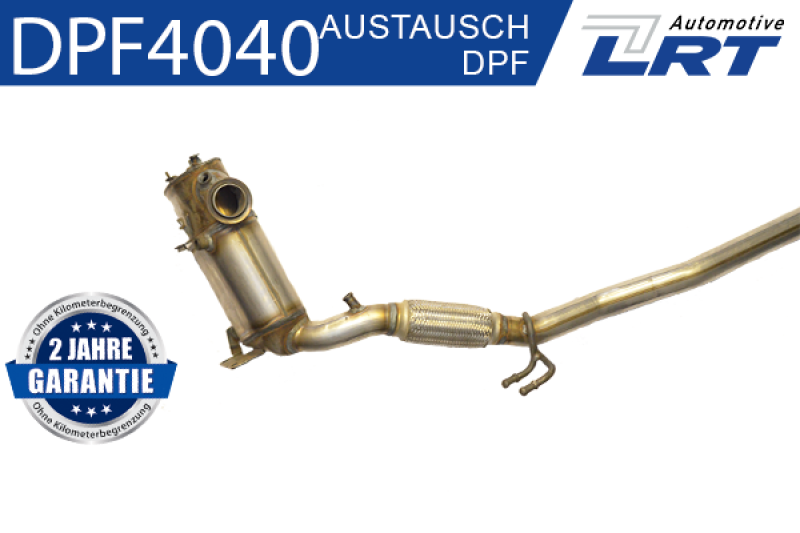 LRT Ru&szlig;-/Partikelfilter, Abgasanlage DPF4040