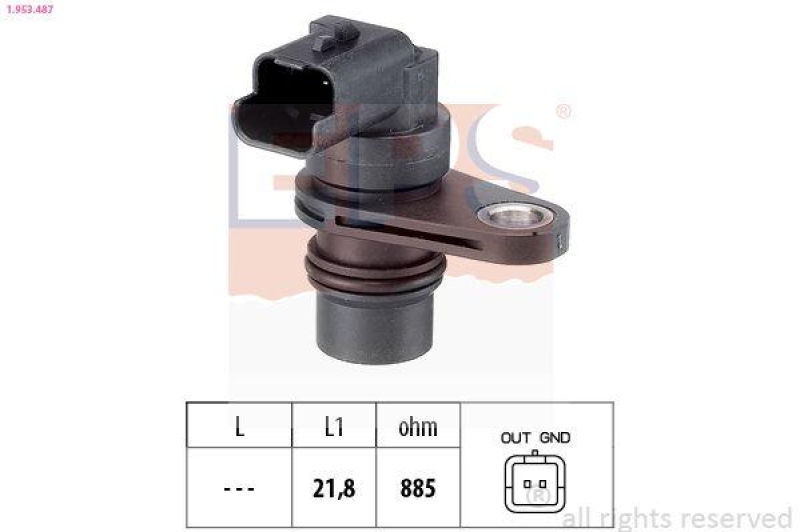 EPS Drehzahlsensor, Automatikgetriebe Made in Italy - OE Equivalent