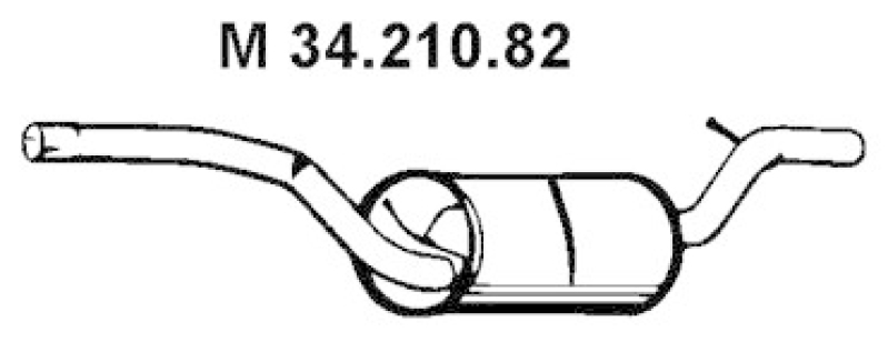 EBERSPÄCHER Mittelschalldämpfer