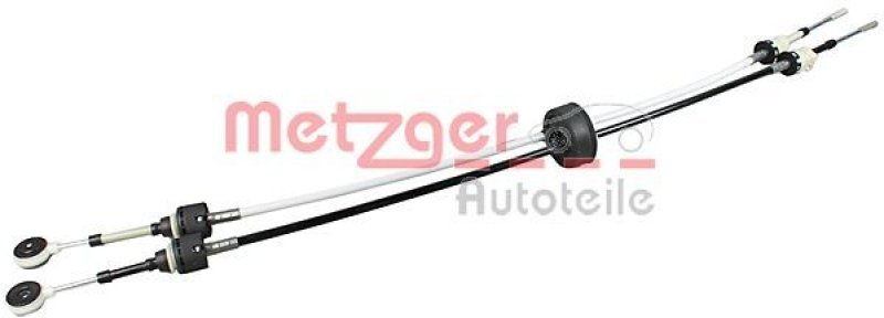 METZGER Cable Pull, manual transmission