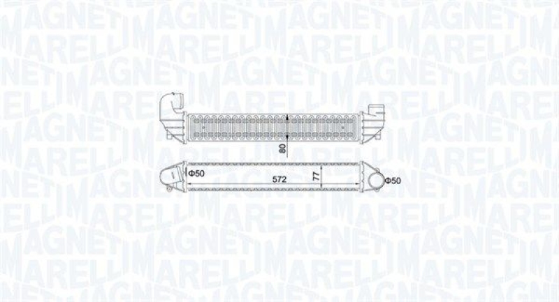 MAGNETI MARELLI Charge Air Cooler