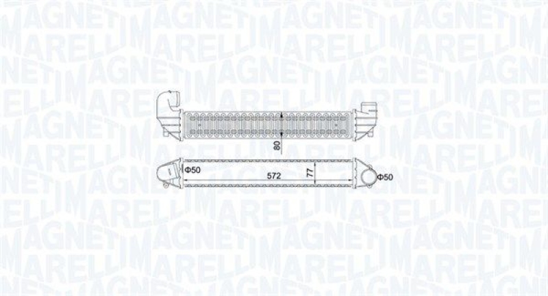 MAGNETI MARELLI Ladeluftkühler