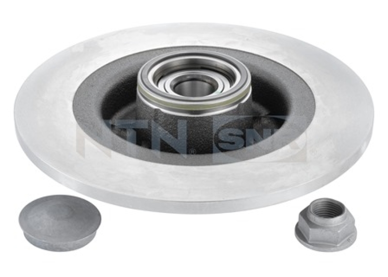 SNR Bremsscheibe mit integriertem Radlager hi. passend für Renault Grand Scénic2 KF155.79U