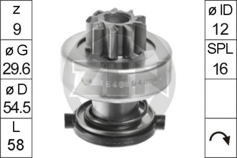 ERA Freewheel Gear, starter