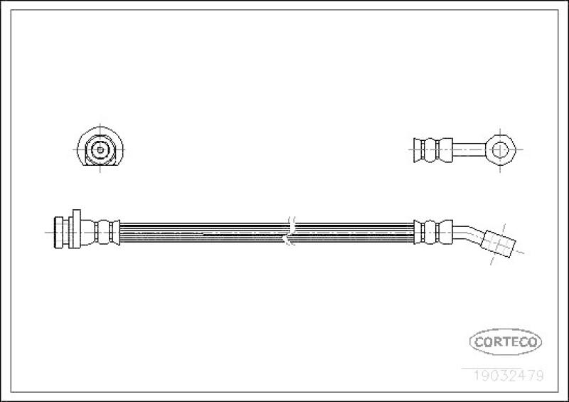 CORTECO Brake Hose