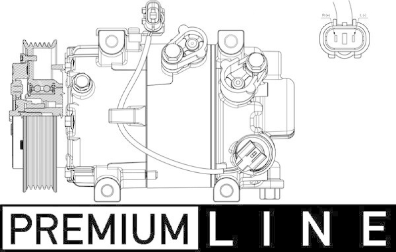 MAHLE Kompressor, Klimaanlage BEHR *** PREMIUM LINE ***