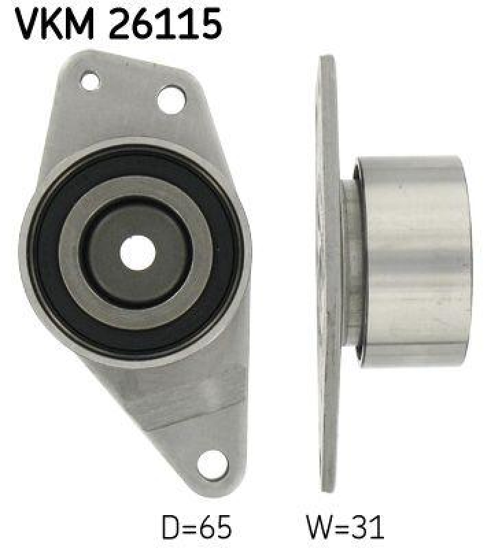SKF Umlenk-/Führungsrolle, Zahnriemen