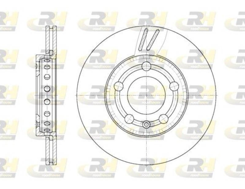 2x ROADHOUSE Bremsscheibe