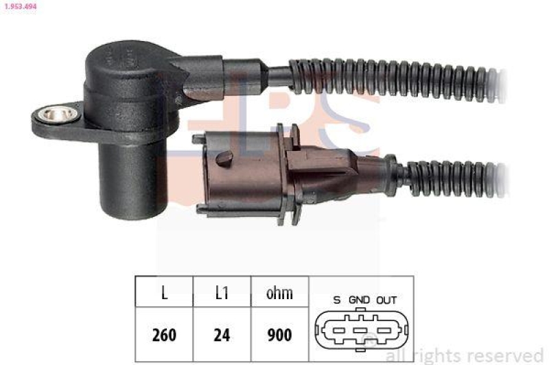 EPS Impulsgeber, Kurbelwelle Made in Italy - OE Equivalent