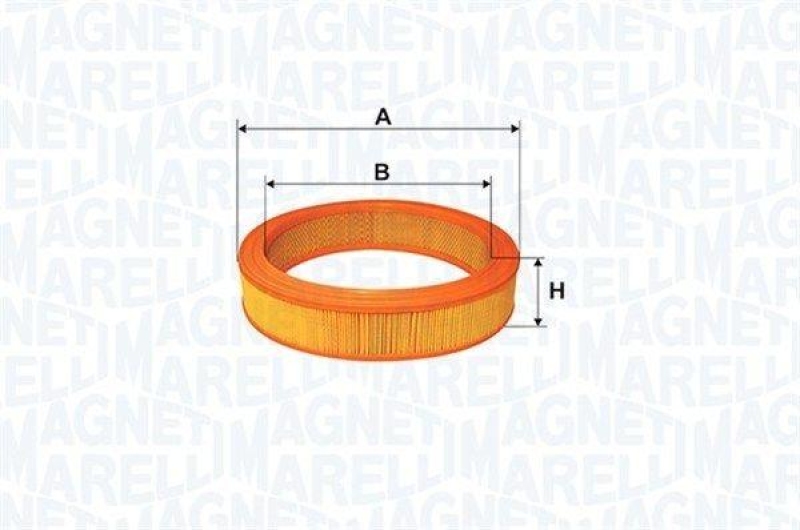 MAGNETI MARELLI Luftfilter 153071760140