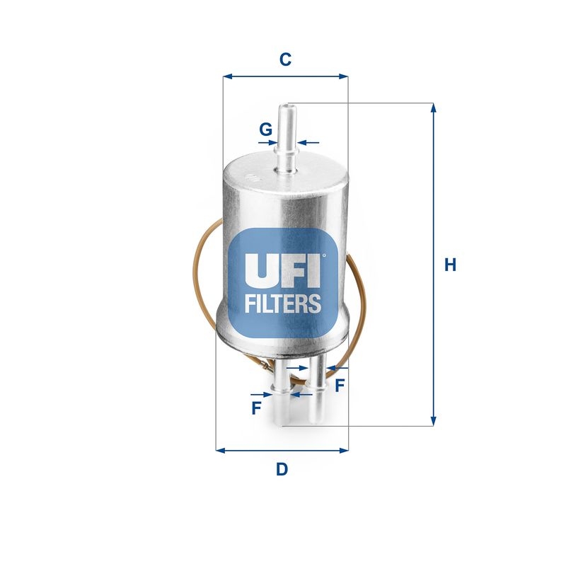 UFI Kraftstofffilter 31.853.00