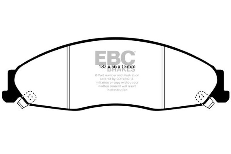 EBC Brakes Brake Pad Set, disc brake