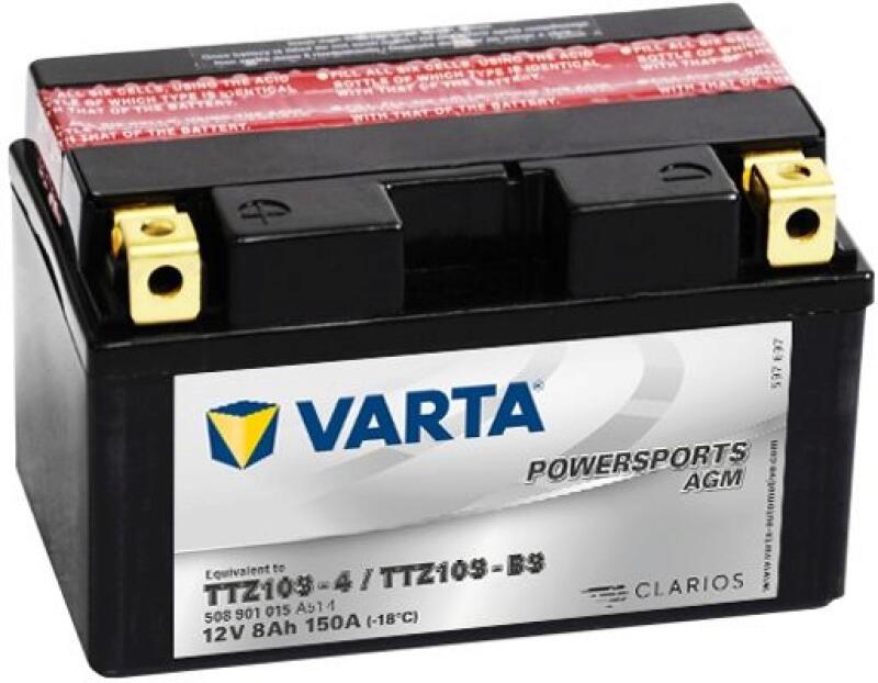 VARTA Starterbatterie FUNSTART 8Ah 150A