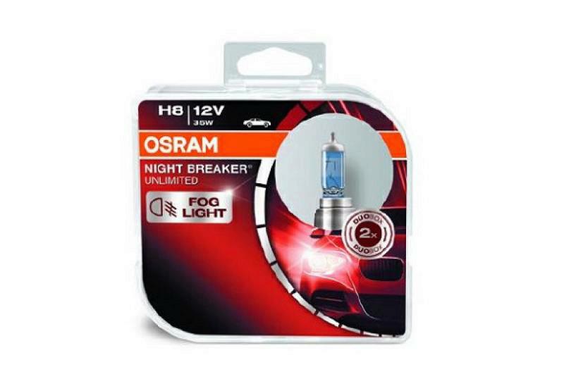 OSRAM H8 Night Breaker Unlimited 12V 35W Duo Box